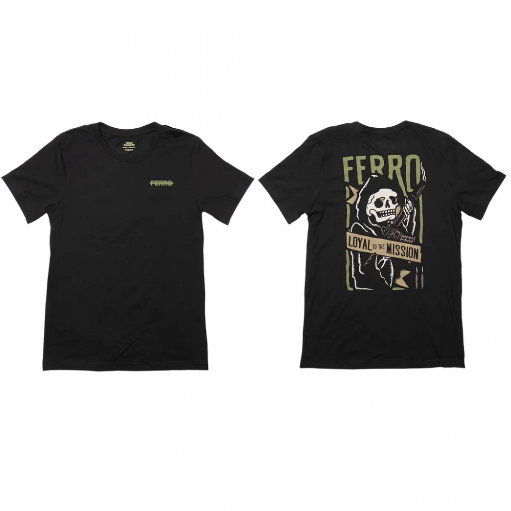 FERRO CONCEPTS | LOYAL REAPER T-SHIRT i gruppen T-SHIRT hos Equipt AB (FC-AP-LREAP1-BK)