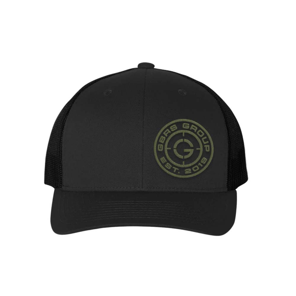 GBRS | INSTRUCTOR TRUCKER HAT | BLACK i gruppen HUVUDBONAD hos Equipt AB (HAT-INS25-BLKGRN)