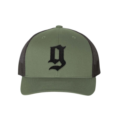 GBRS | PUFF G TRUCKER HAT | LODEN